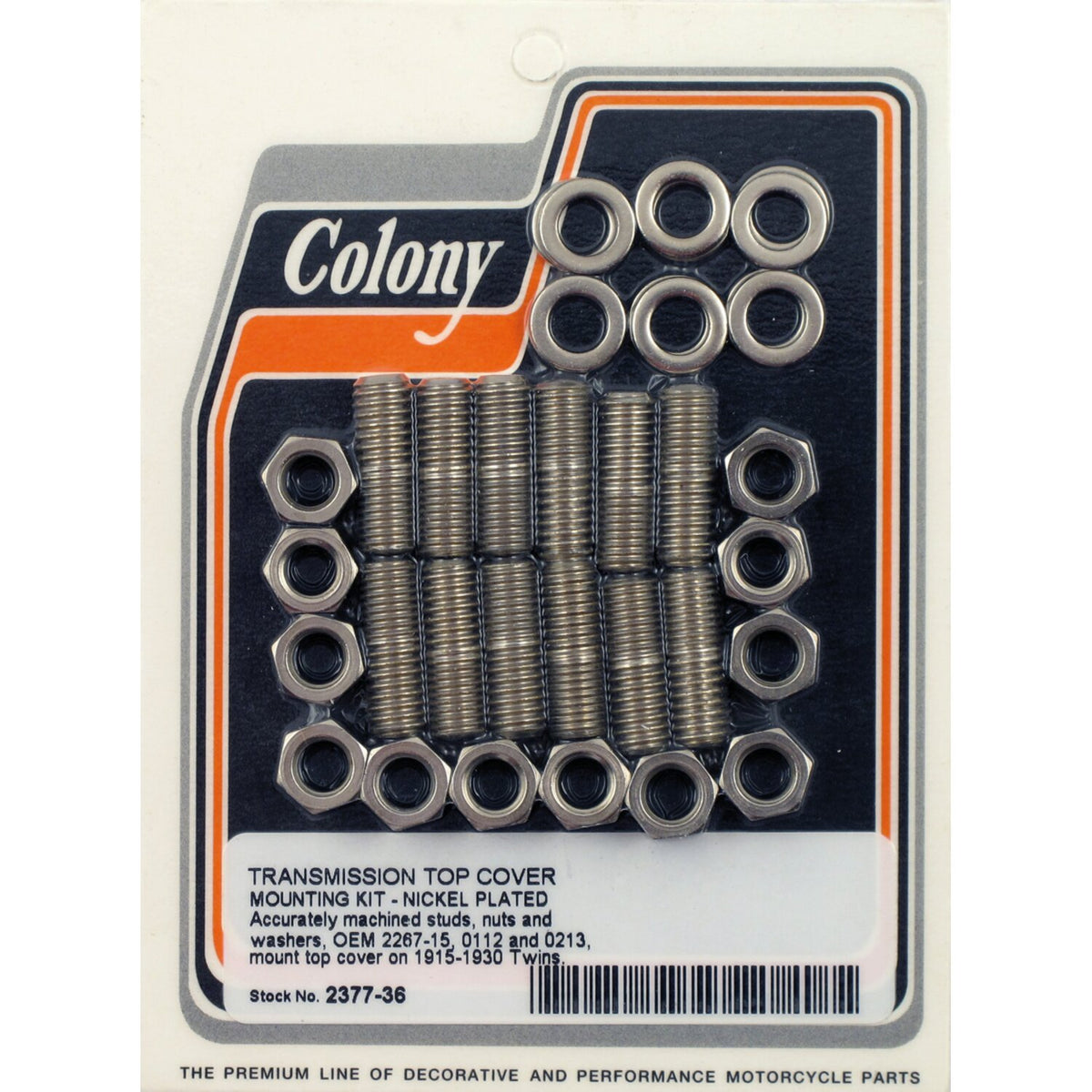 Colony transm top cover mount kit