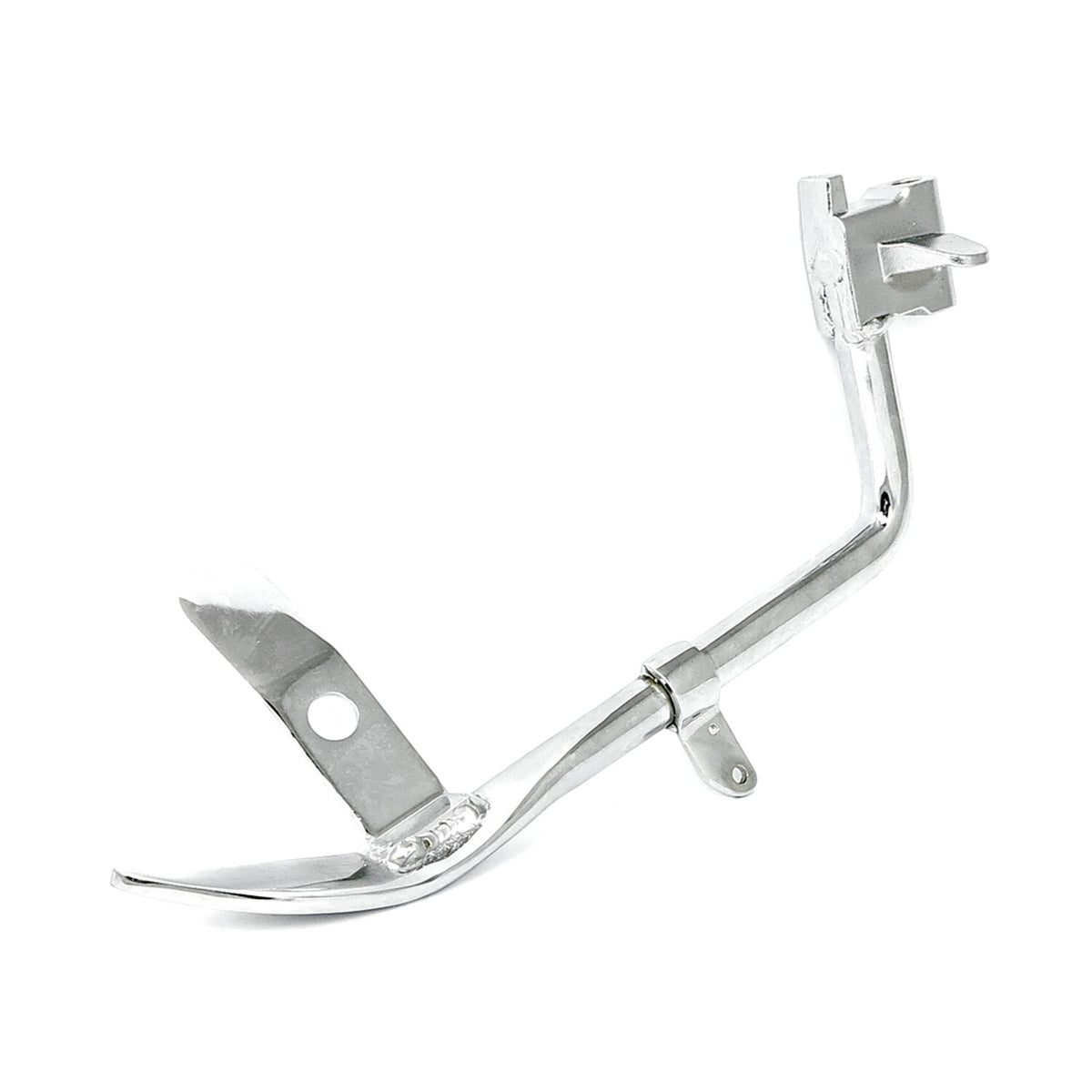 Jiffy stand 1" shortened. Chrome