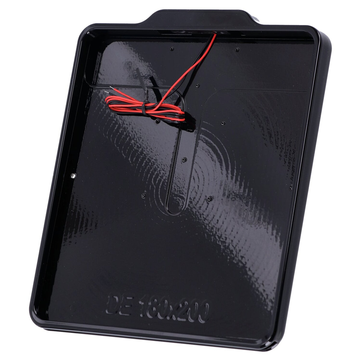 DMP, license plate frame with light 5.0 DE. Gloss black