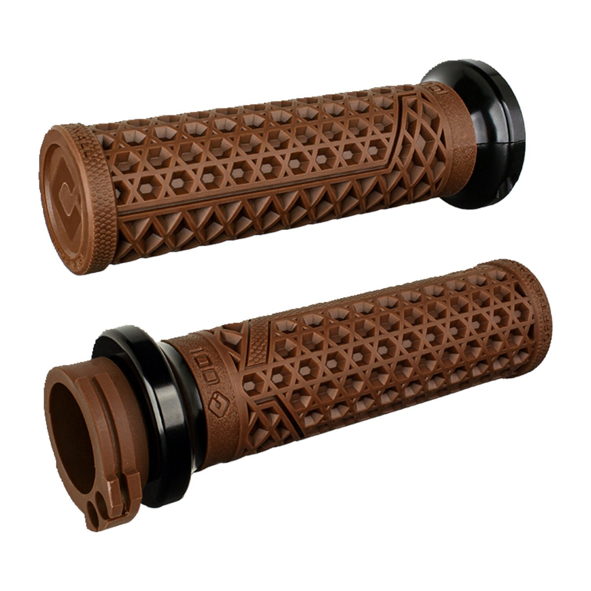 ODI, V-twin lock-on grips vans signature, cable. brown