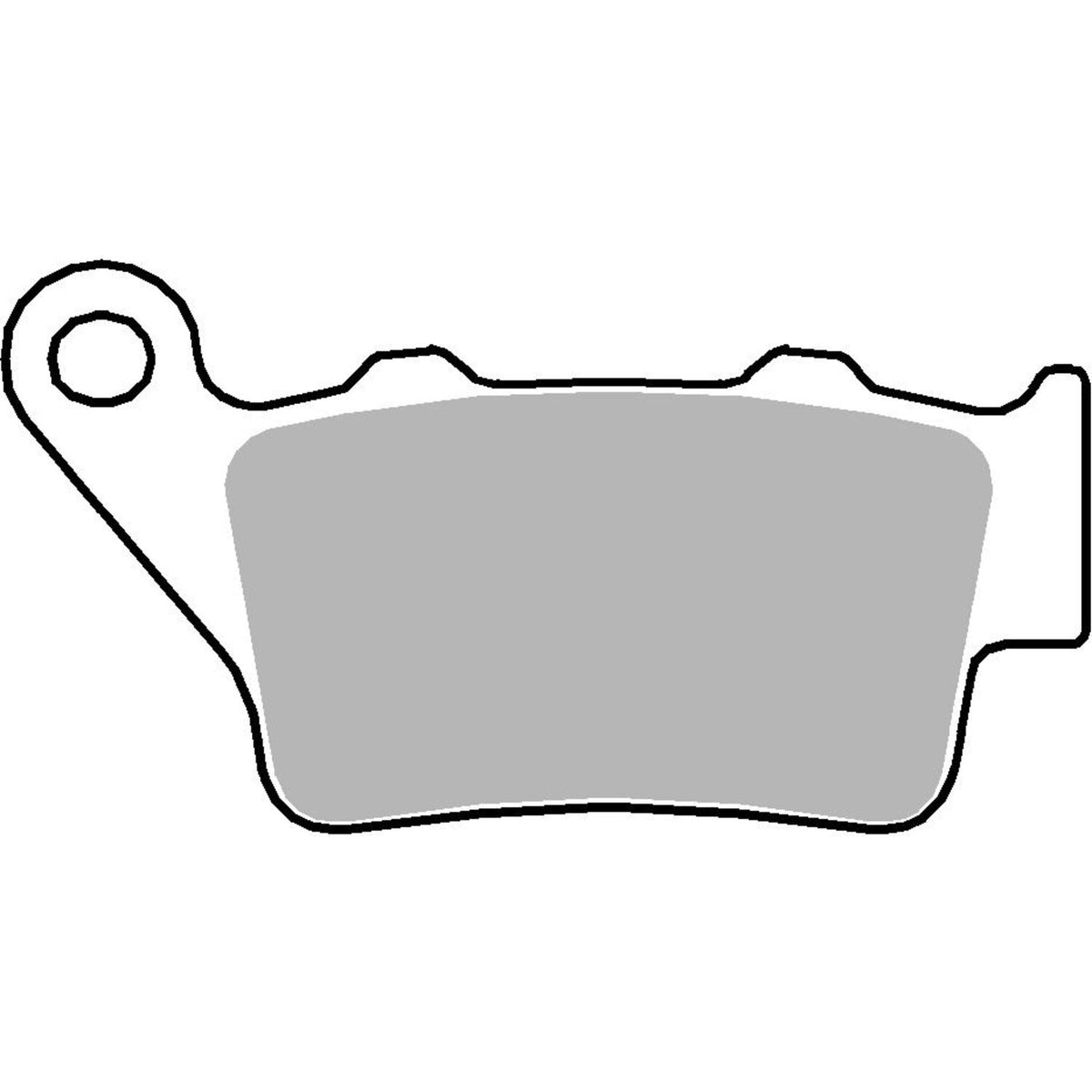 SBS, brake pads. Street Excel Sinter. Rear