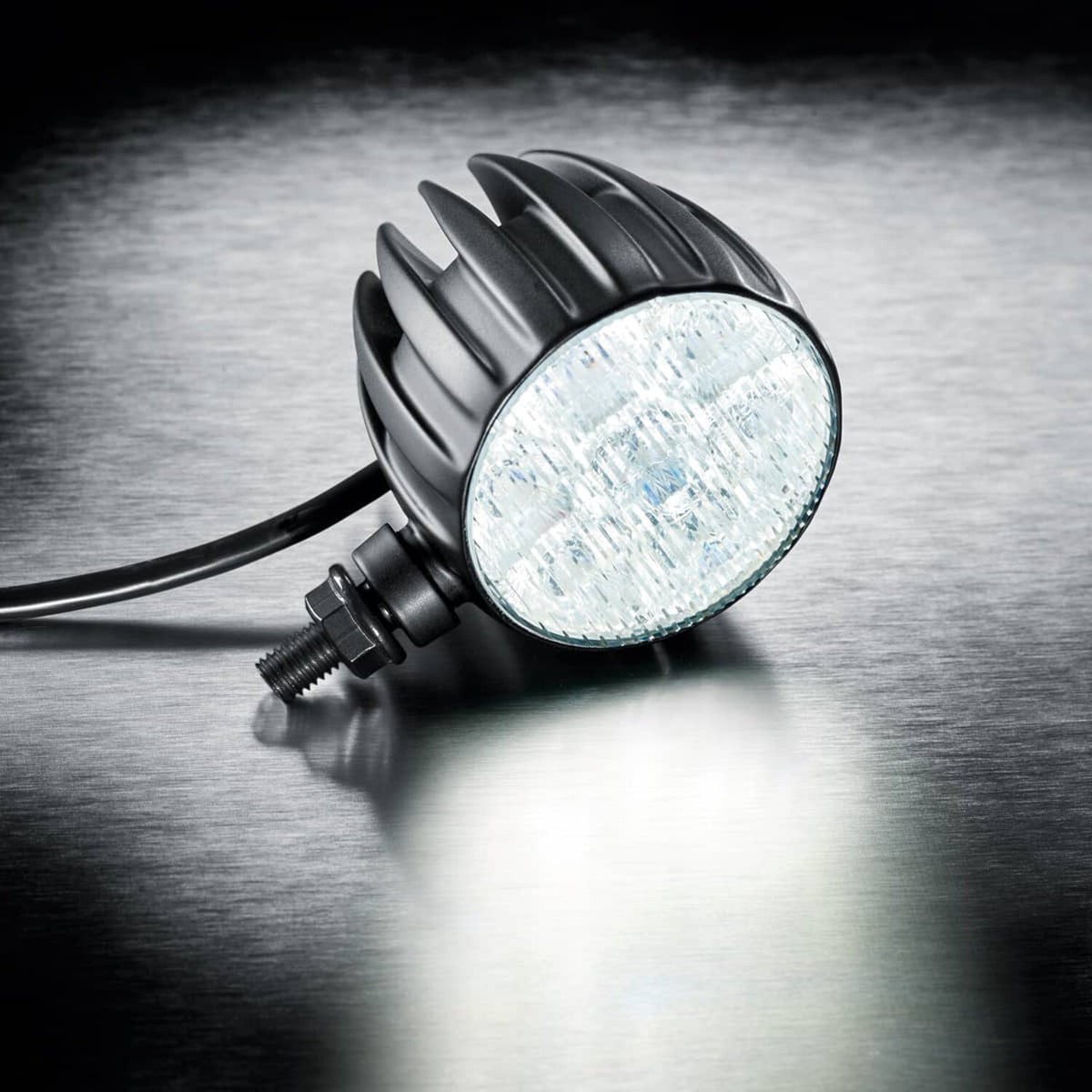 Kellermann, Dayron Classic PL, black. With turn signal