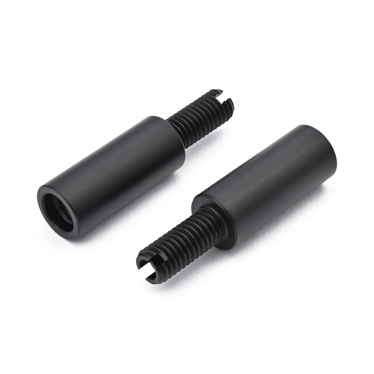 Daytona, 8mm turn signal extension set. Black