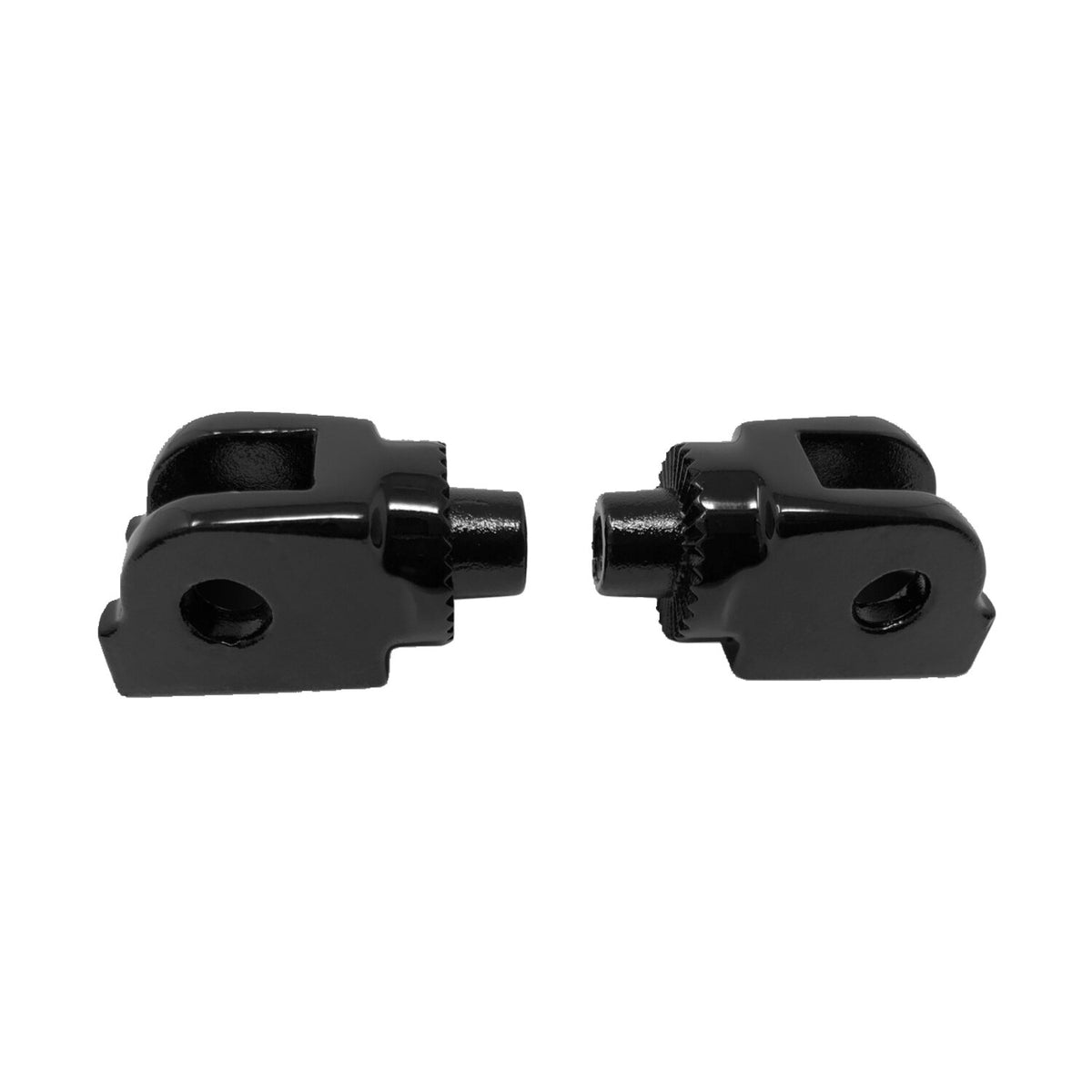 Kodlin, splined rider peg adapter. Black