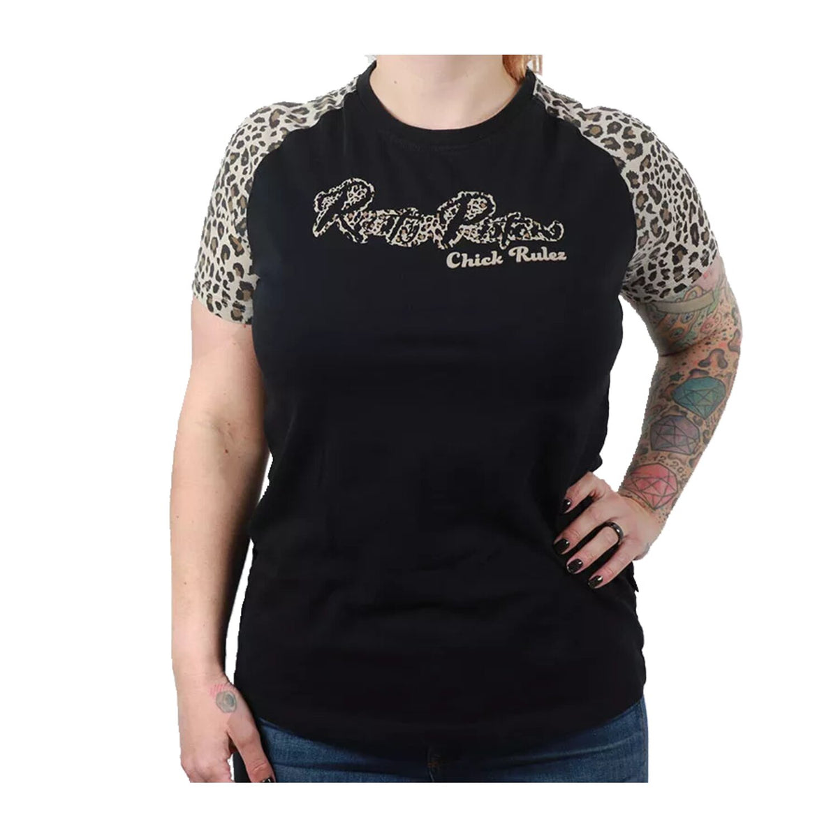 Rusty Pistons Nocatee female t-shirt black