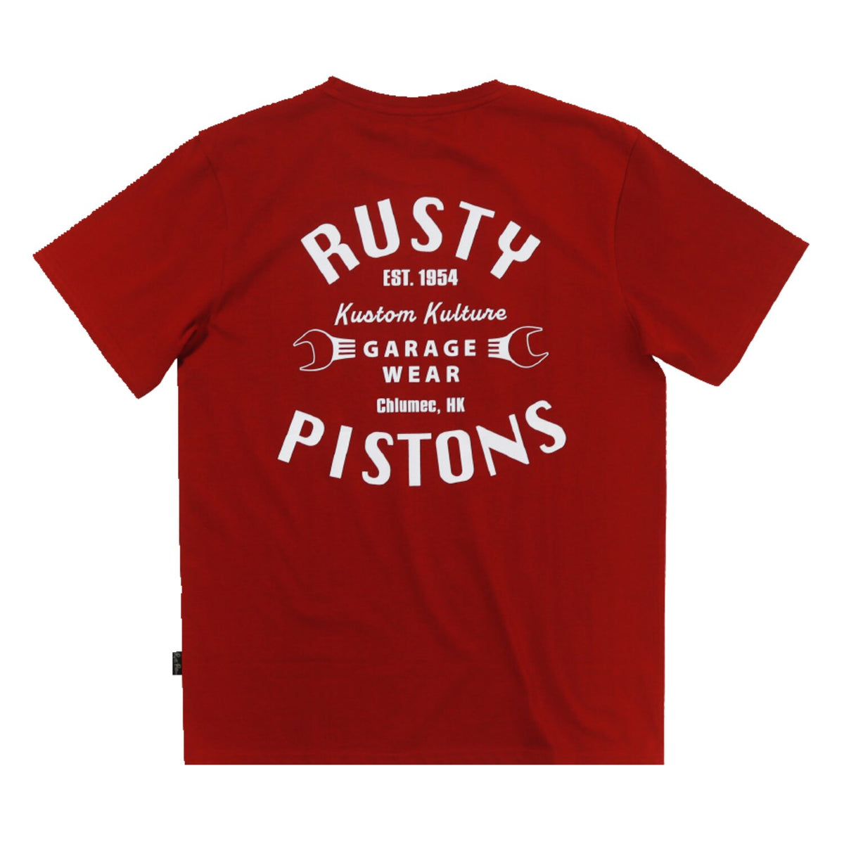 Rusty Pistons Vista t-shirt bordeaux