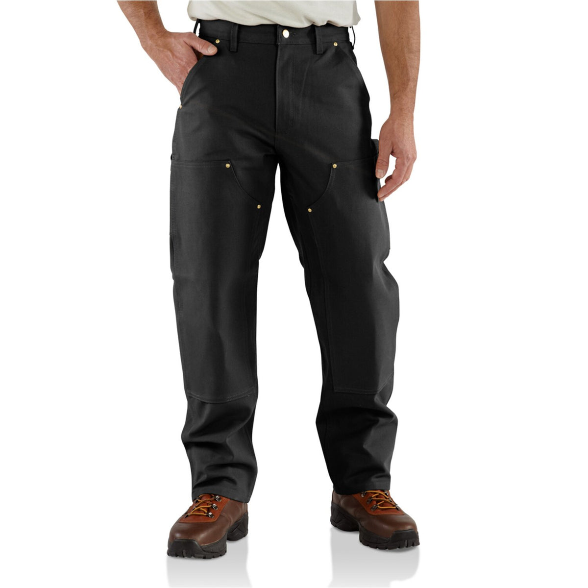 Carhartt Duck D. Front Logger pant black