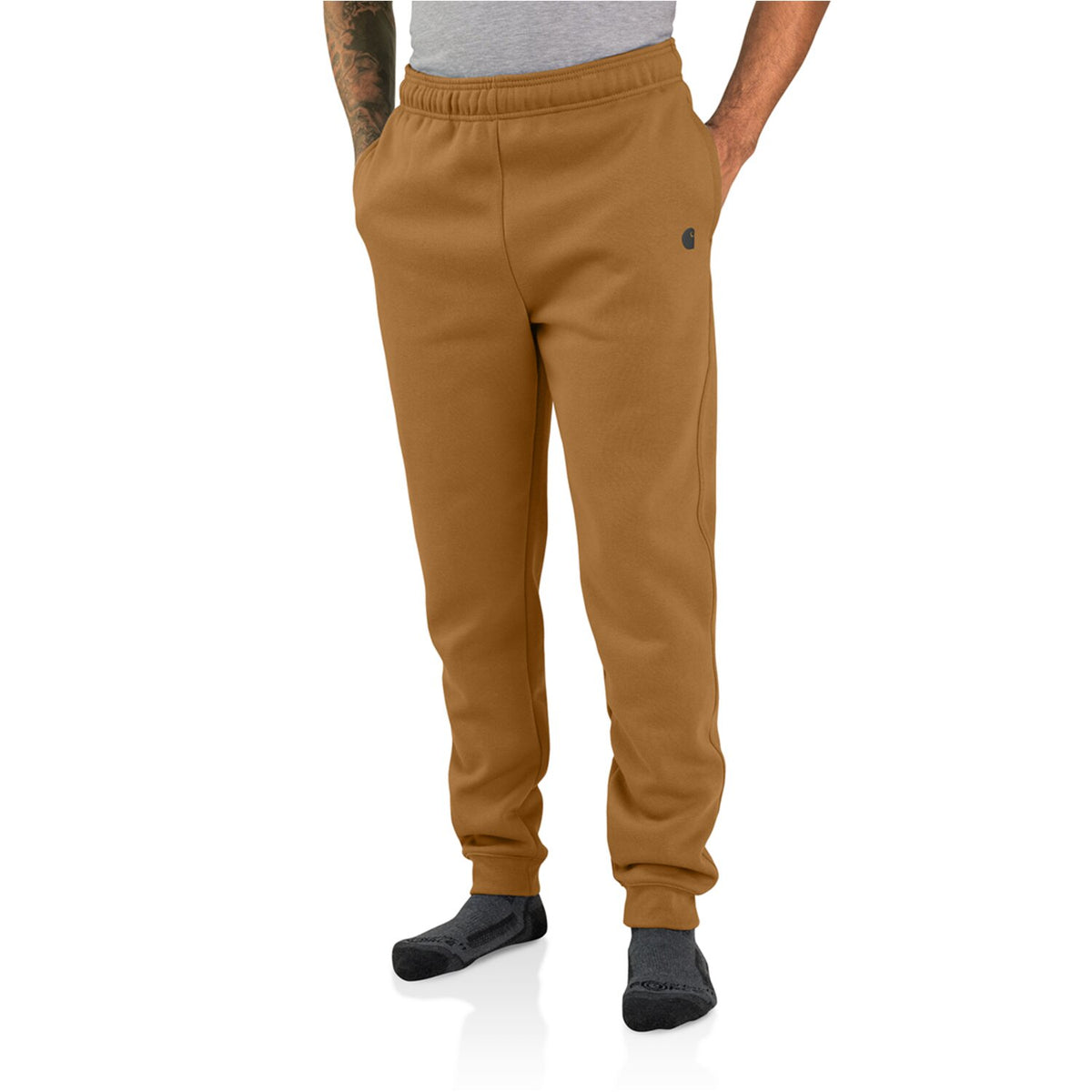 Carhartt Midweight Tapered sweatpant carhartt® brown