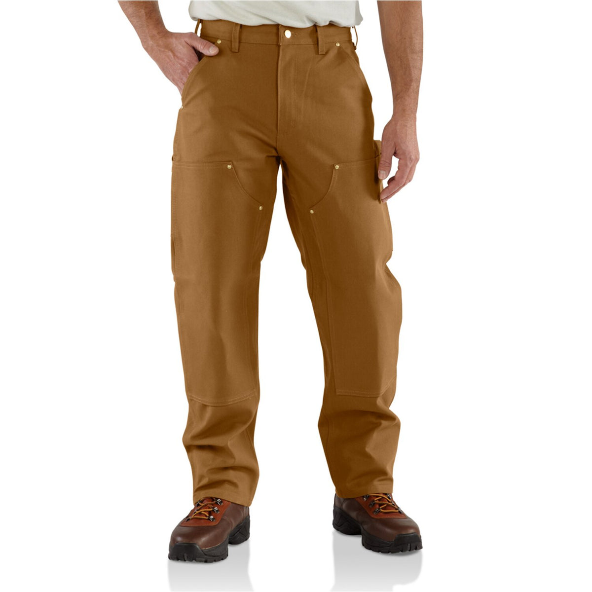 Carhartt Duck D. Front Logger pant carhartt® brown
