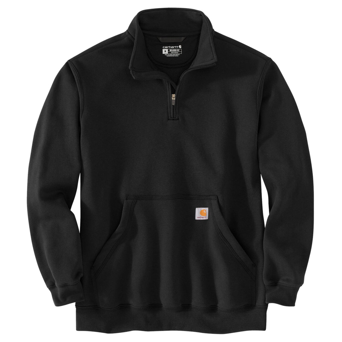 Carhartt Quarter-Zip sweatshirt black
