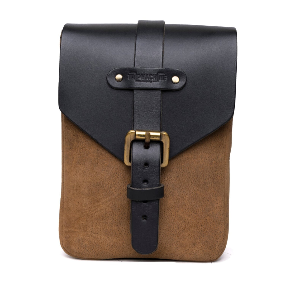 Trip Machine, tank pouch / belt pouch. Tobacco brown