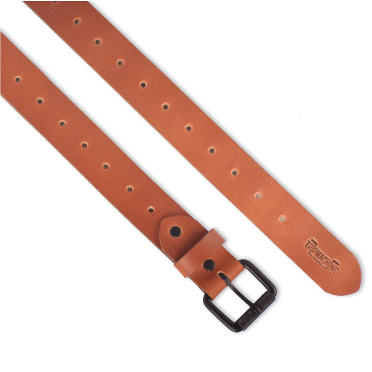 Trip Machine Belt Single pin vintage tan