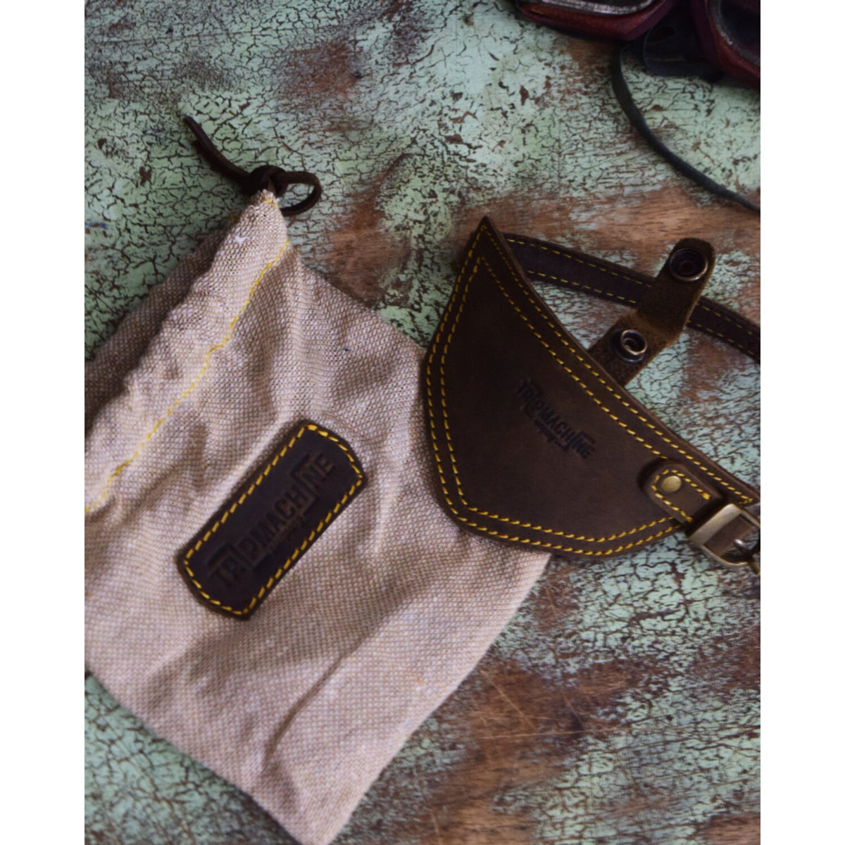 Trip Machine Shoe protector classic tobacco