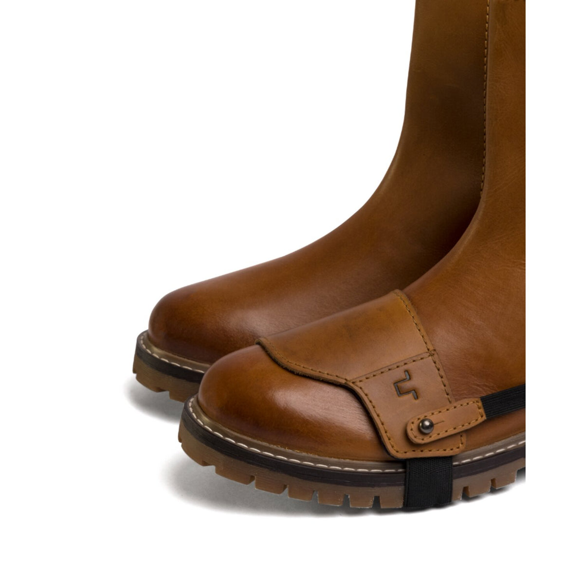 Trip Machine shoe protector slip-on Cognac