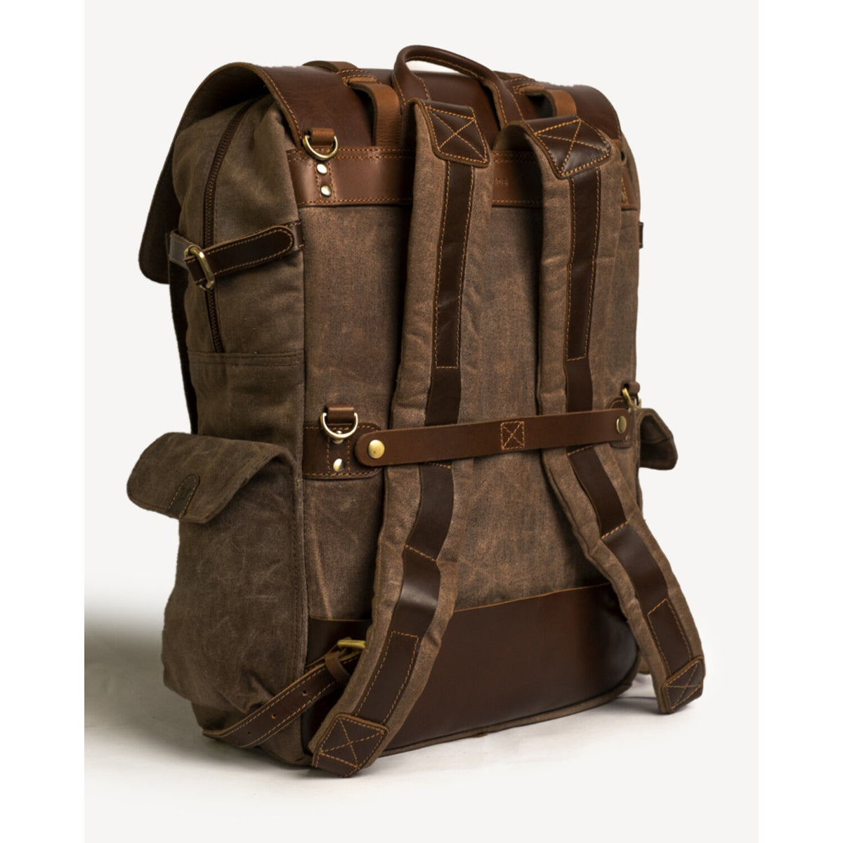 Trip Machine Rambler backpack bag vintage tan