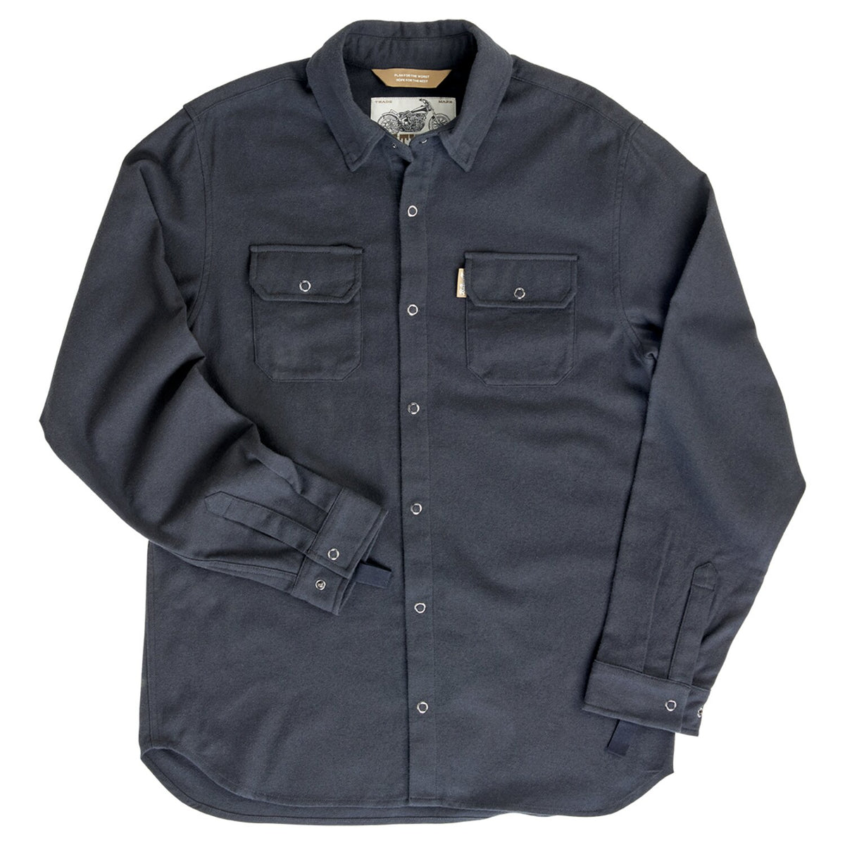 Biltwell Hi Test Flannel shirt black