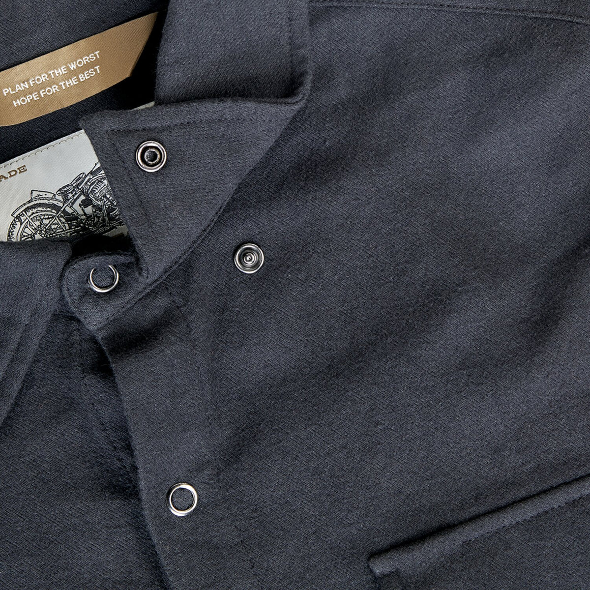 Biltwell Hi Test Flannel shirt black