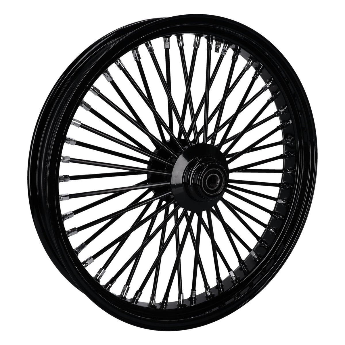 MCS radial 48 fat spoke front wheel 3.50 x 23 SF black