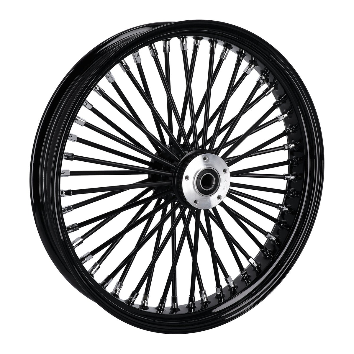 MCS radial 48 fat spoke front wheel 3.50 x 21 SF black