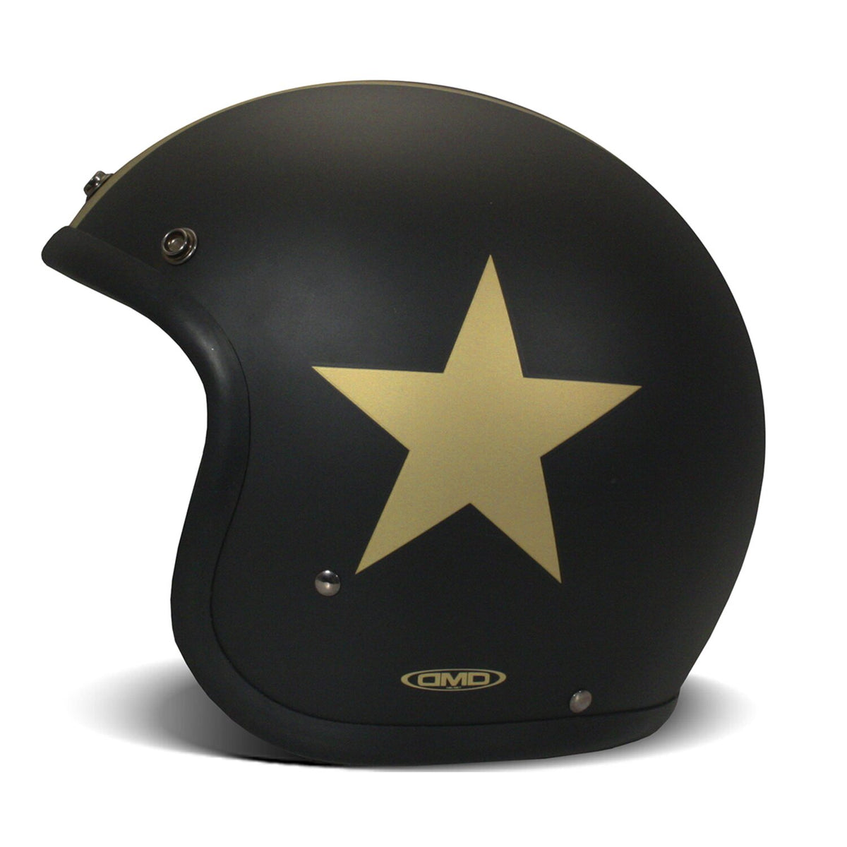 DMD Retro helmet Star Gold