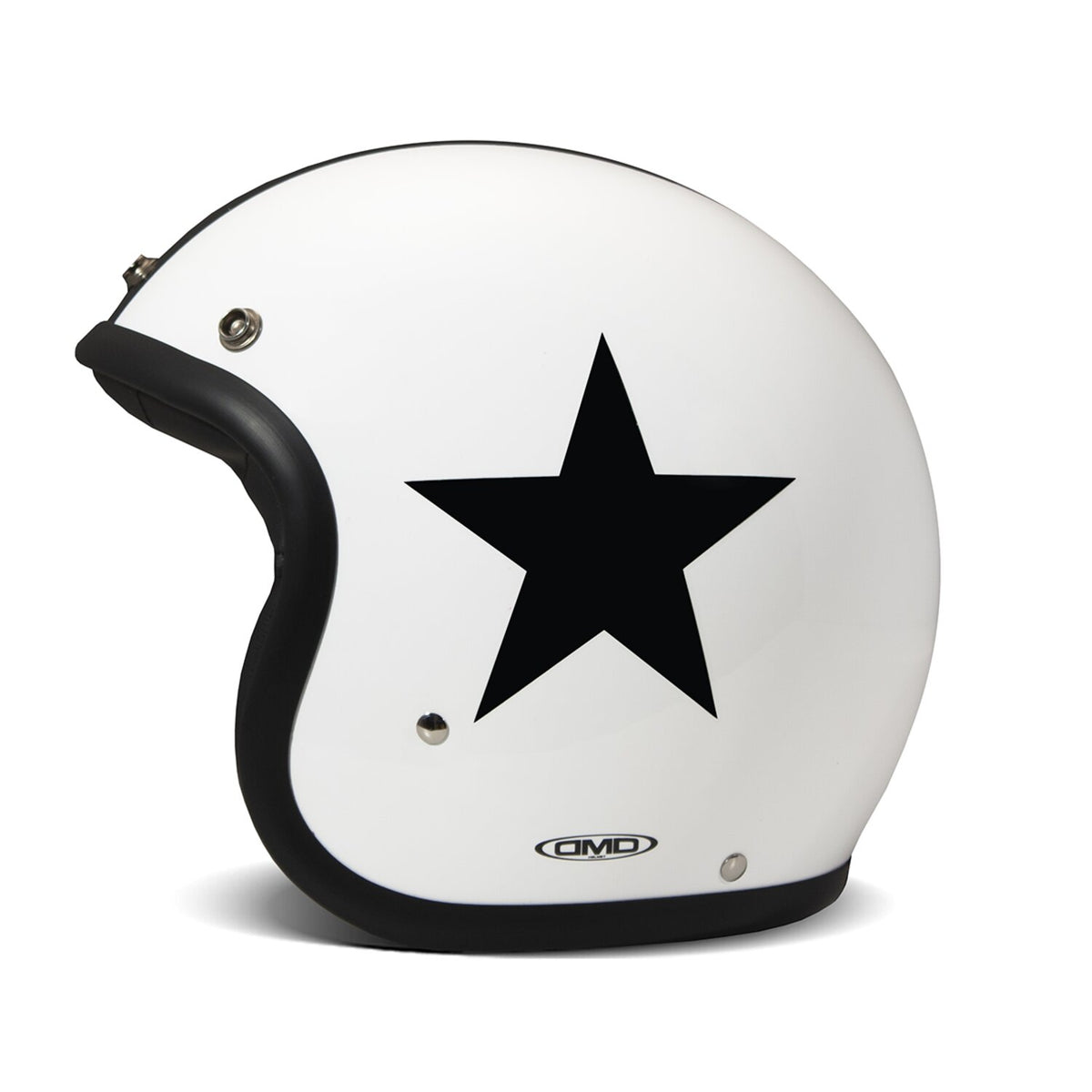 DMD Retro helmet Star White