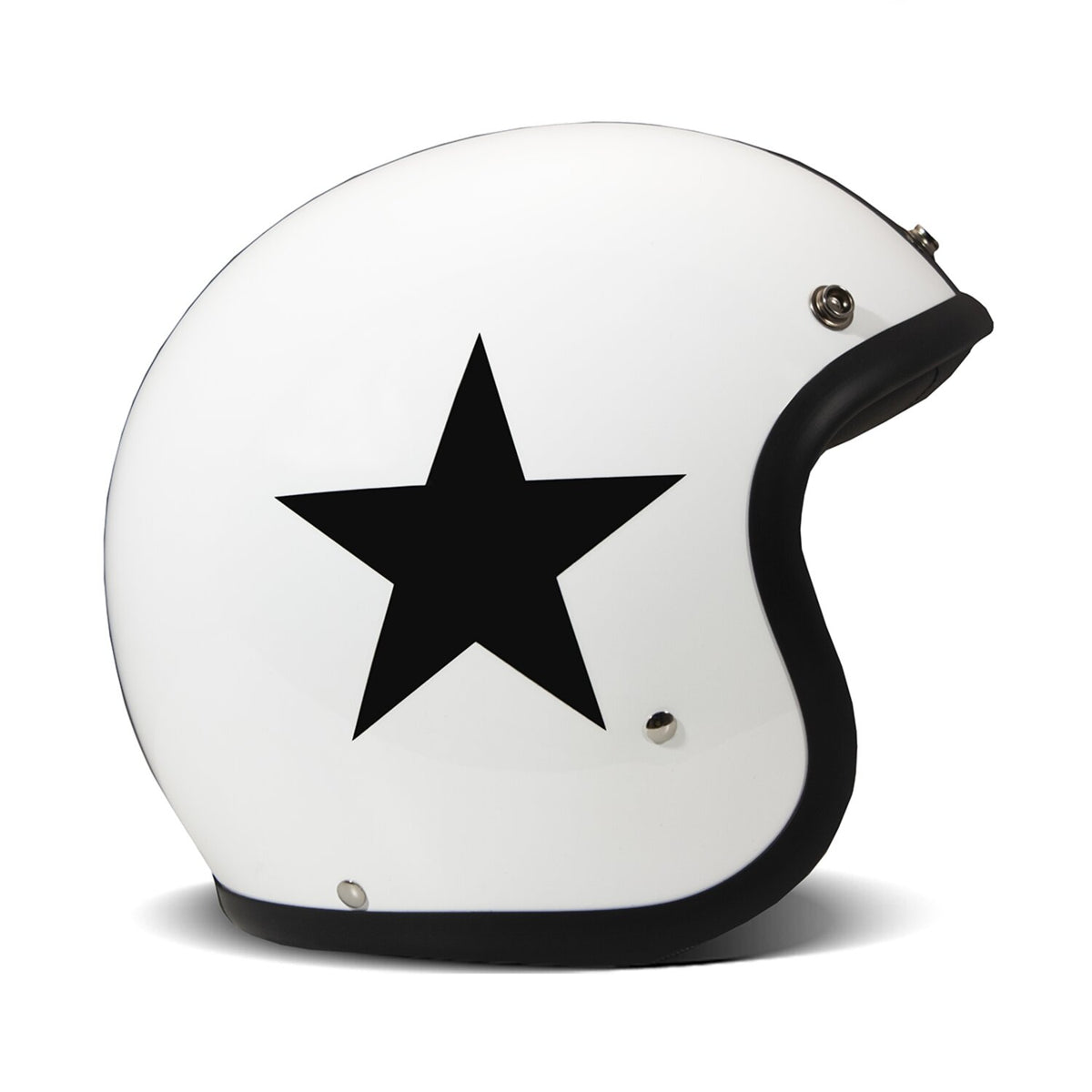 DMD Retro helmet Star White