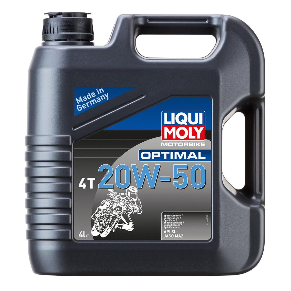 Liqui Moly, motorbike 4T 20W-50 Optimal. 4 liter