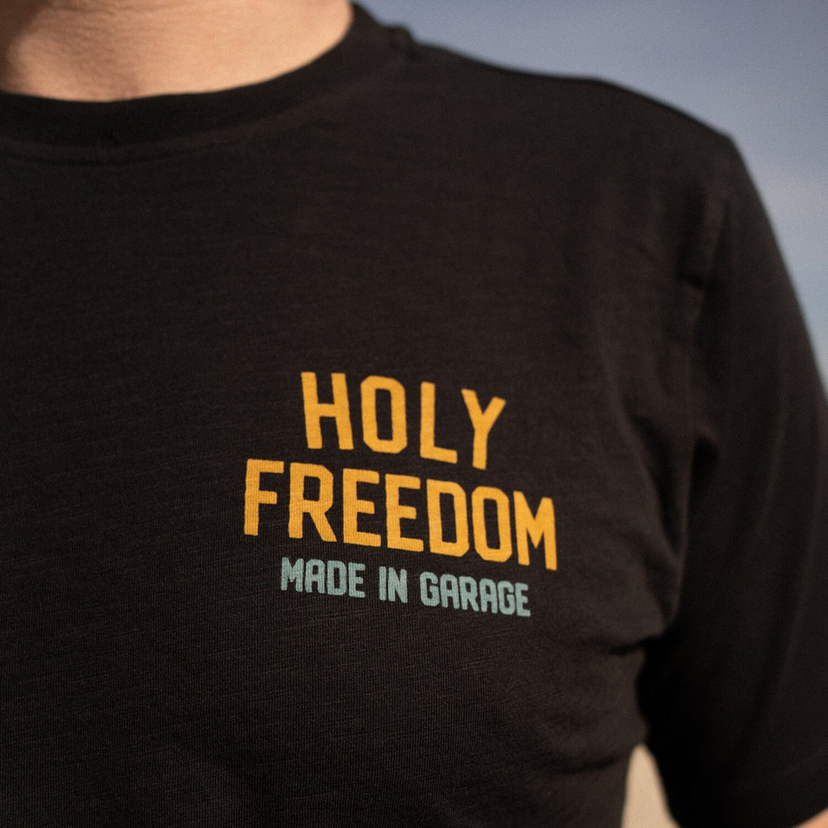 Holy Freedom Tiger t-shirt black