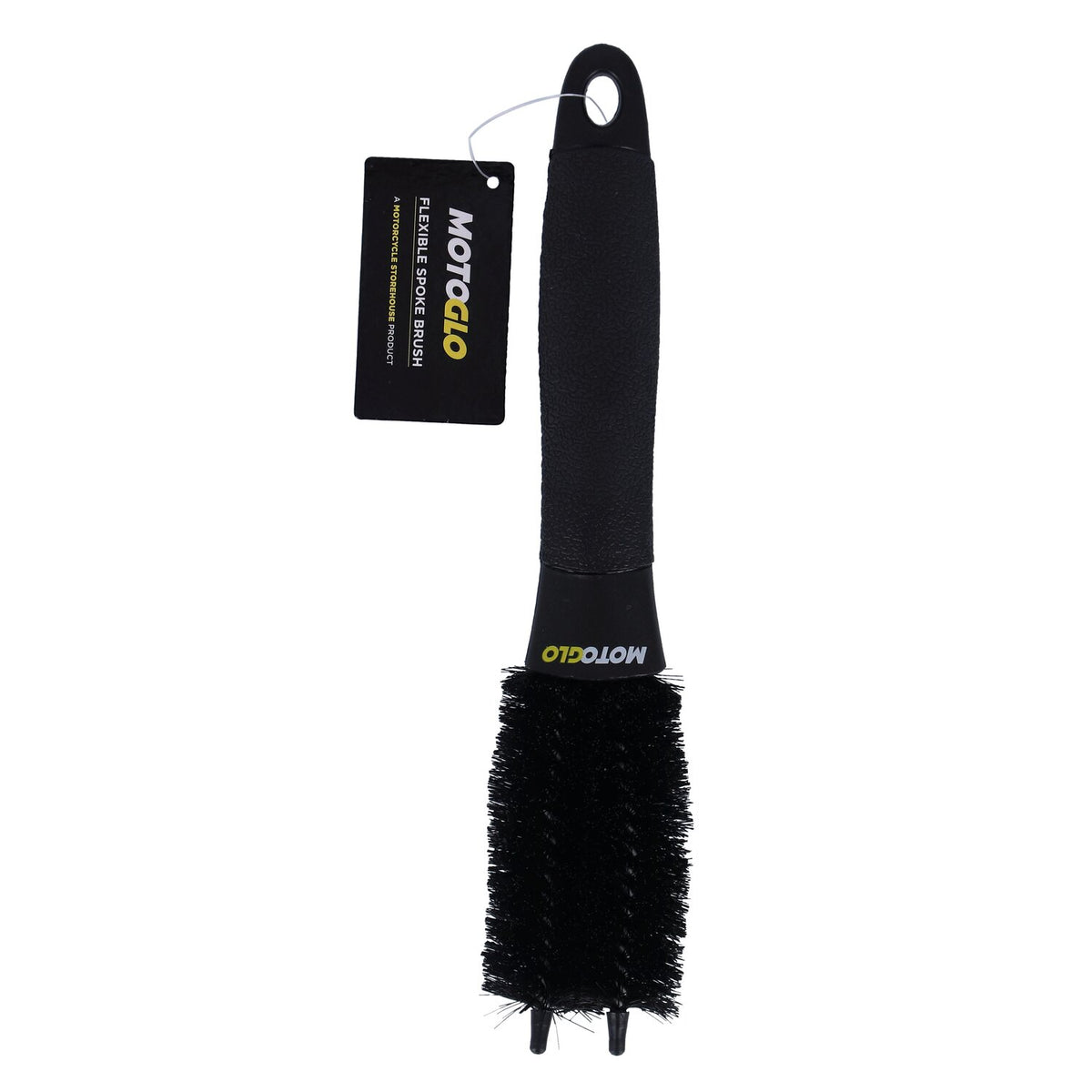 MotoGlo, flexible spoke brush