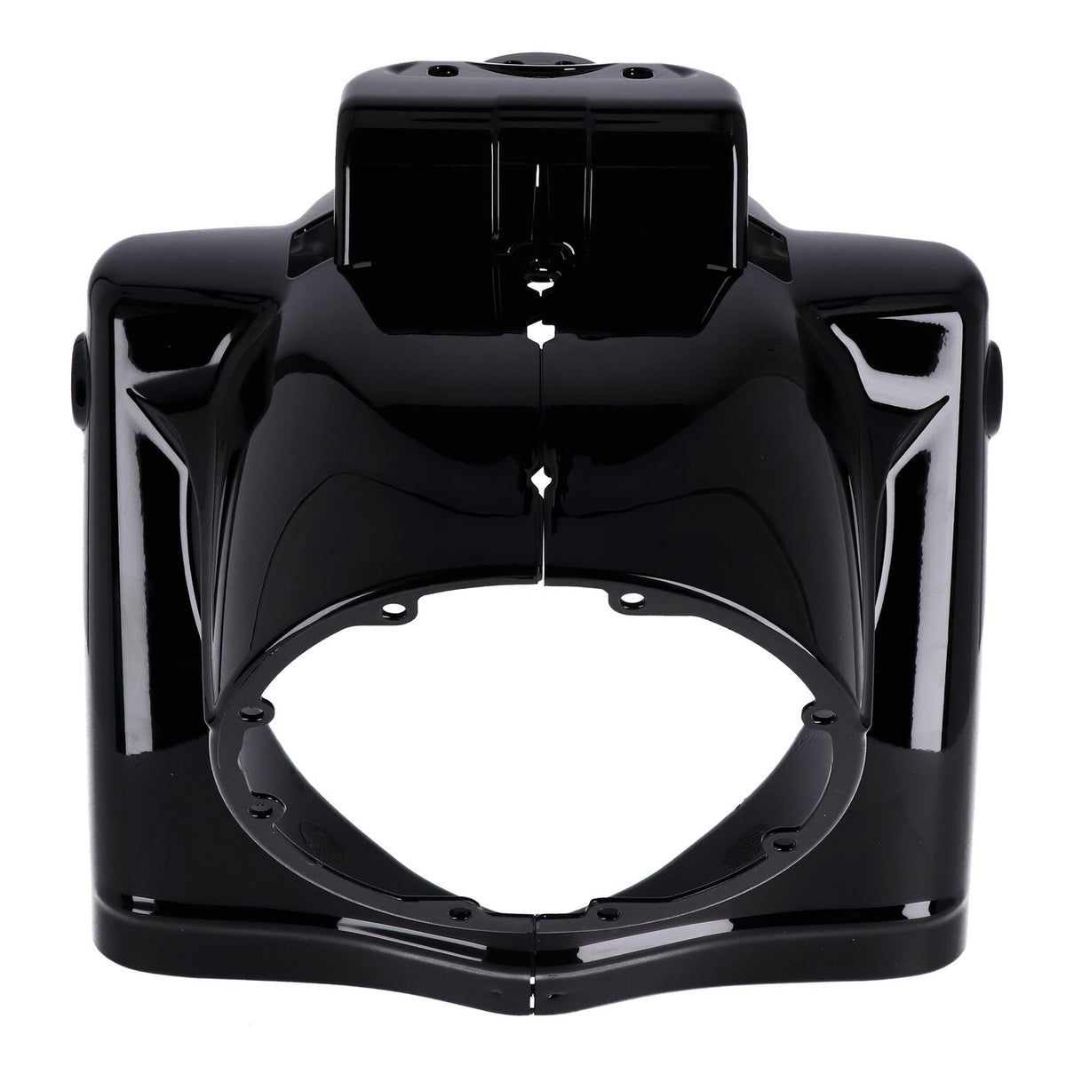 MCS, Road King headlamp nacelle cover. Black