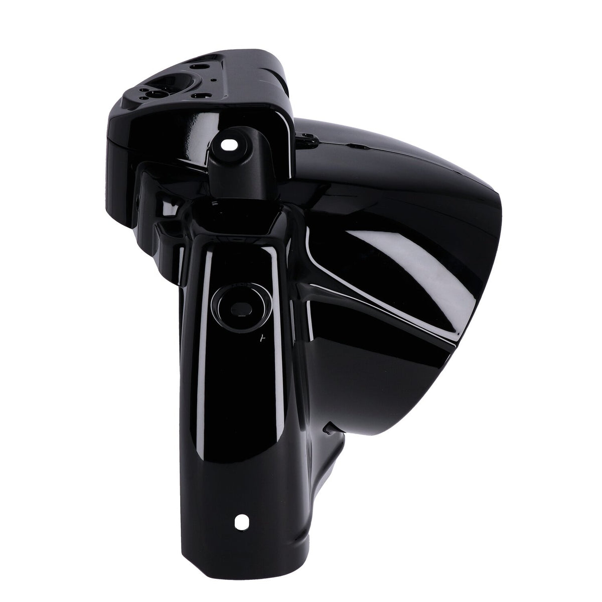 MCS, Road King headlamp nacelle cover. Black