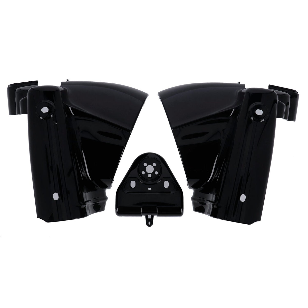 MCS, Road King headlamp nacelle cover. Black