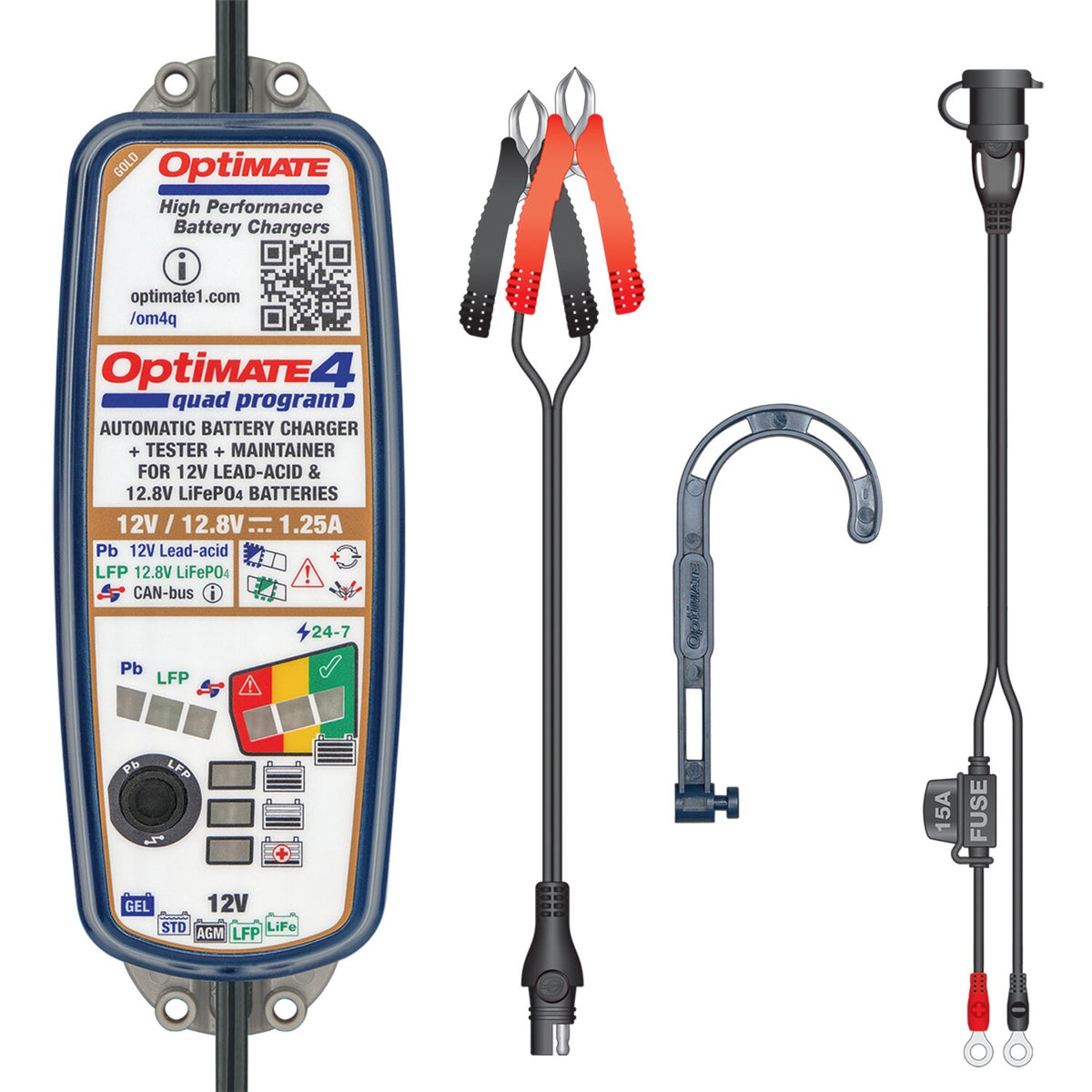 Tecmate, OptiMate 4 Quad Program