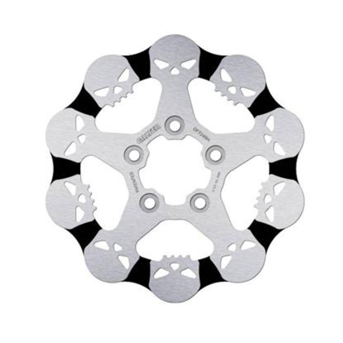 Galfer brake rotor. Wave Skull Design. Fixed. 260x6mm