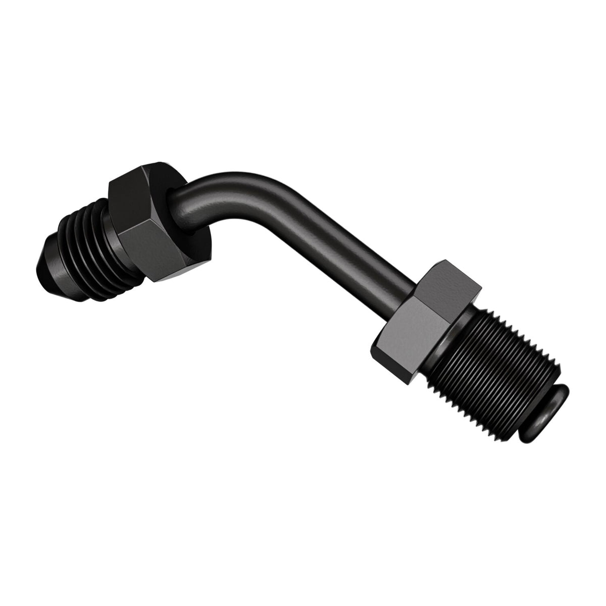 Goodridge, pipe fitting 60 degree bend. Black