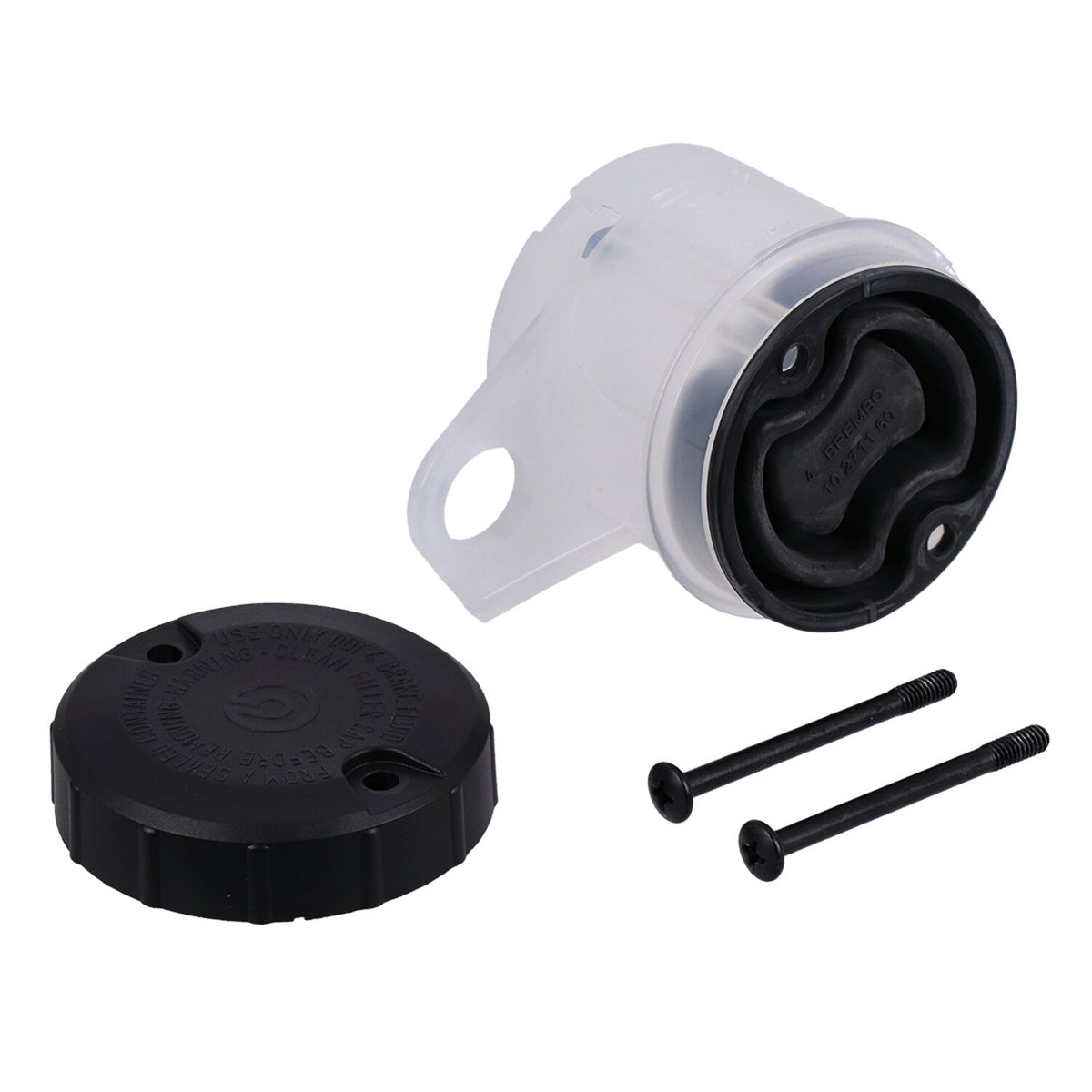 Brembo, fluid reservoir 45cc. Clear
