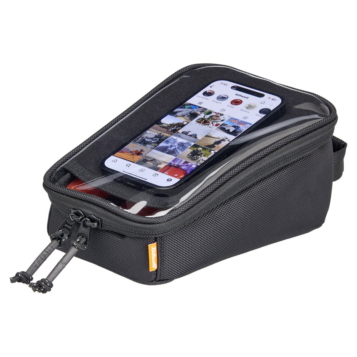 Biltwell, Exfil-2 mini tank bag. Black