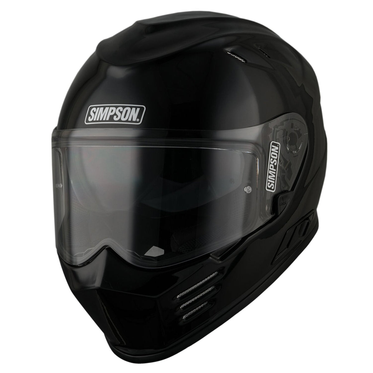 Simpson Venom helmet black metal