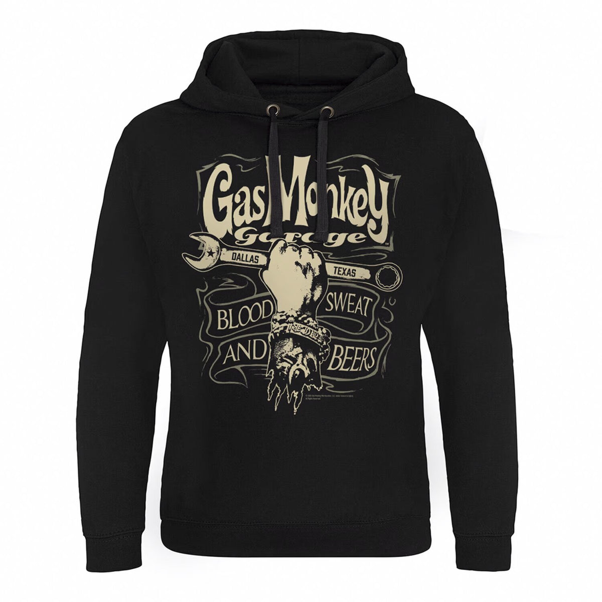 GMG Wrench Label epic hoodie black