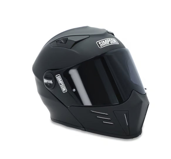 Simpson Darksome Modular Helmet - Flat Black