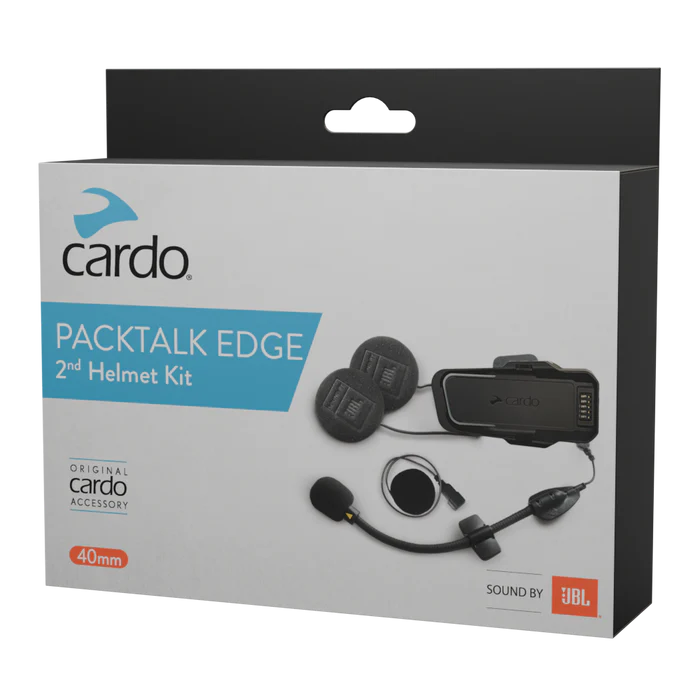 Cardo Packtalk Pro & Edge 2nd Helmet Kit - Sound by JBL