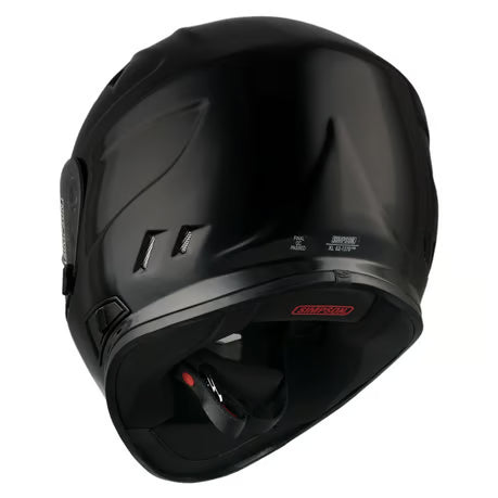 Simpson Venom Helmet - Gloss Black
