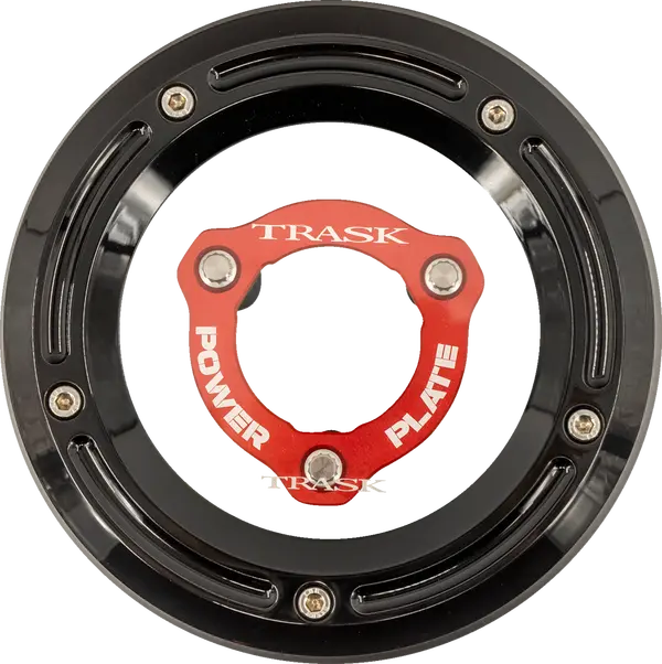 Trask Derby Cover and Power Plate Kit — TM-0051-BK-RD
