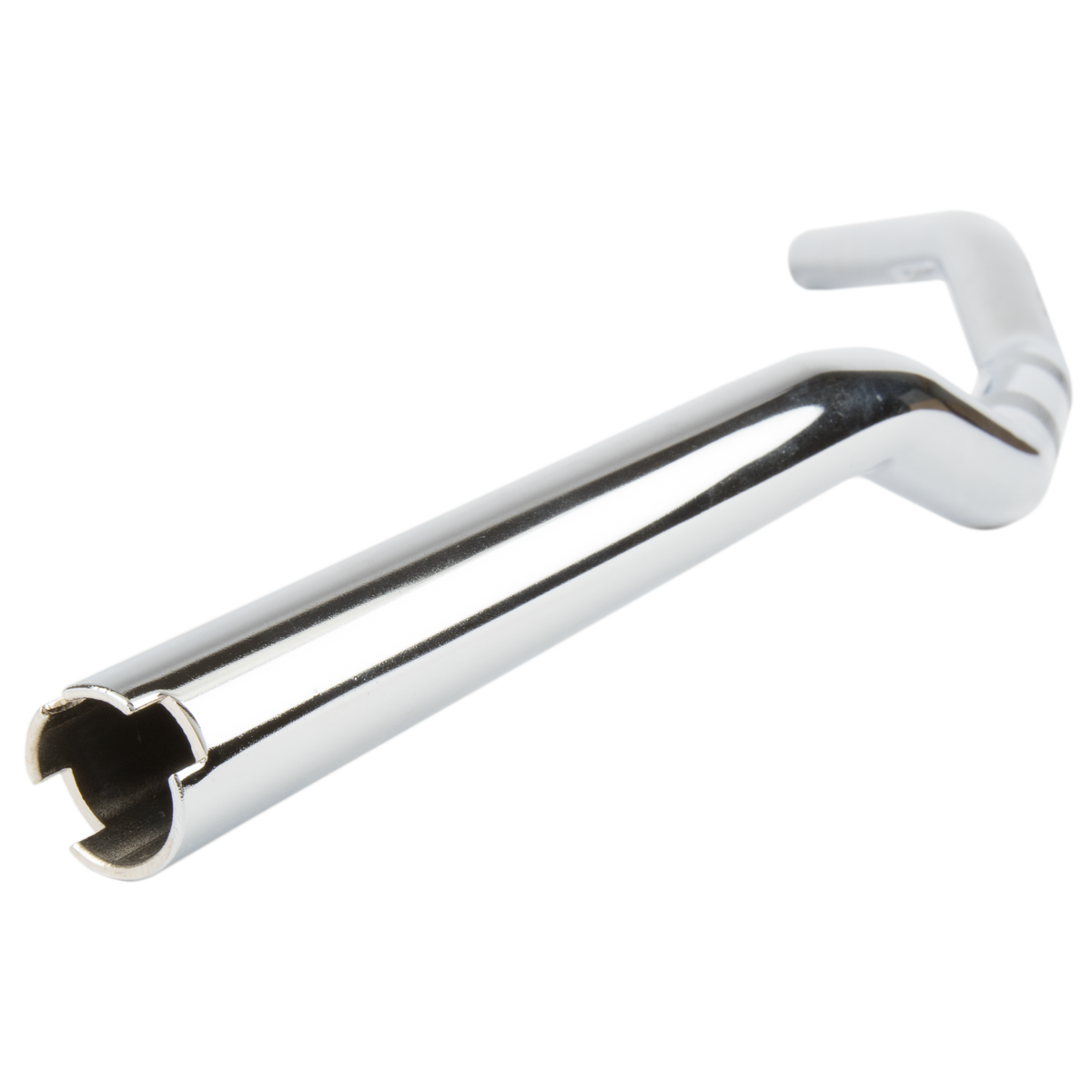 Thrashin Low Bend chrome handlebar detail