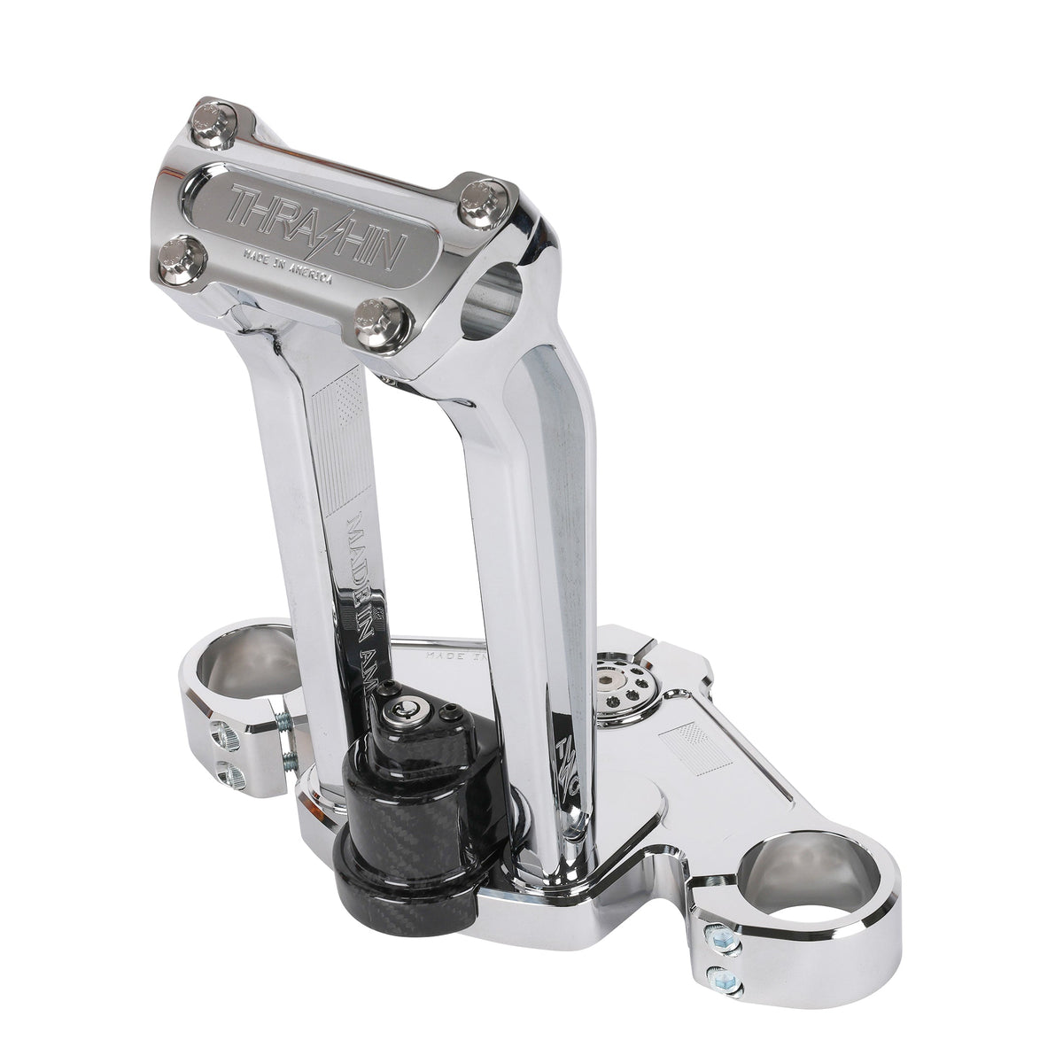 Thrashin TSC-2921-3 chrome top tree, product or installation detail; other components not included