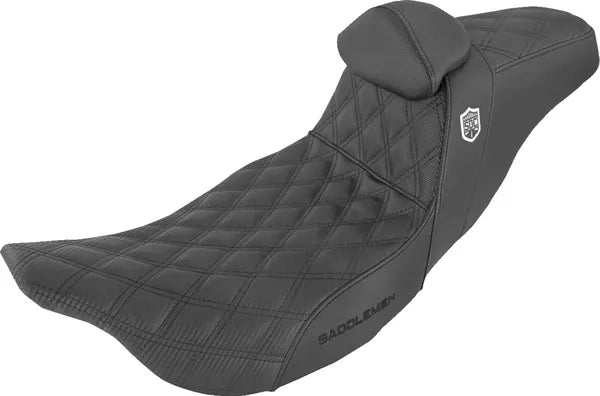 Saddlemen SDC Performance Seat with Backrest for Touring – Lattice