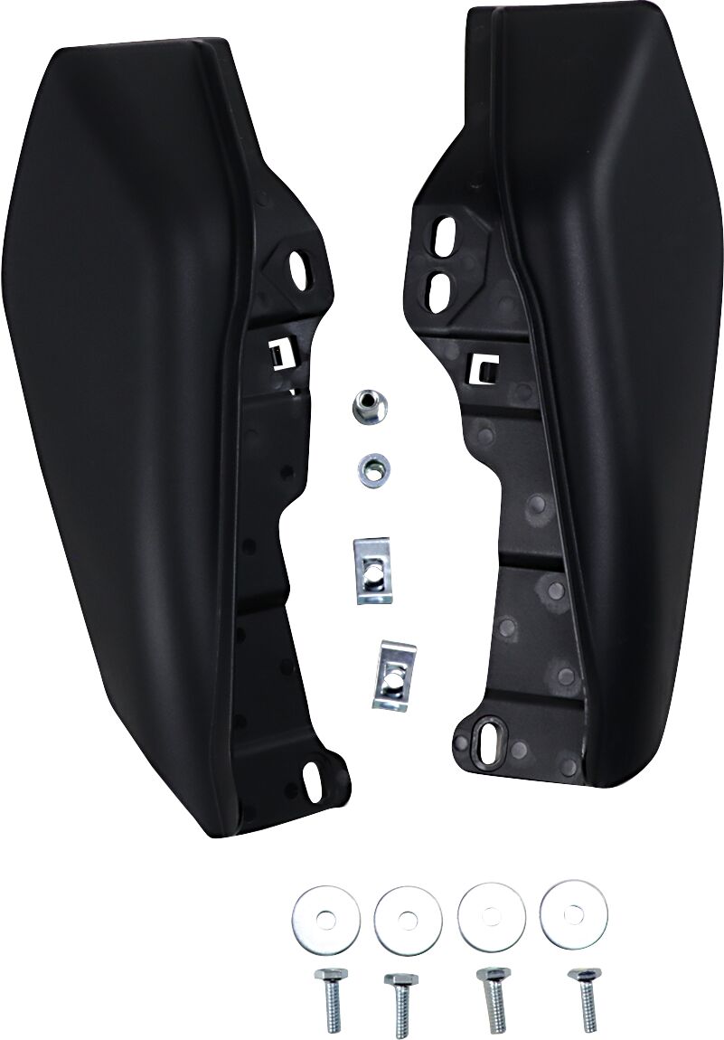 Drag Specialties Frame Mounted Heat Deflectors — 090527
