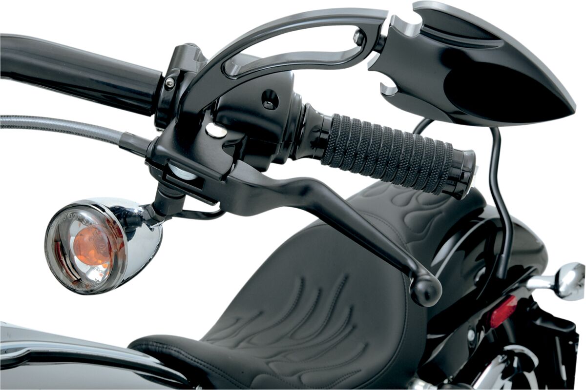 Drag Specialties Wide Blade Lever Set — H07-0574-BLK