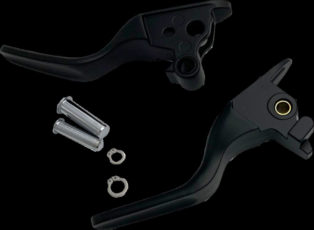 Drag Specialties Short Lever Set — H07-0593SMB
