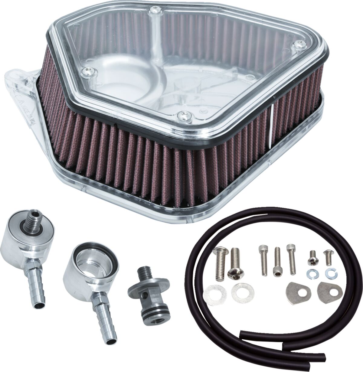Alloy Art Boom Box Air Cleaner Kit — 1.8M8P